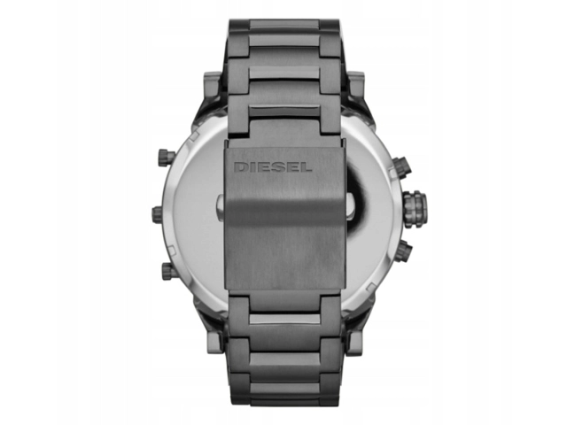 Oryginalna bransoleta Diesel Mr Daddy 2.0 DZ7315 DZ7314 DZ7348 DZ7332 DZ7370 szara 28mm